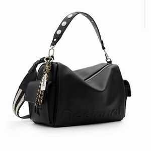 Desigual Midsize half-logo bag